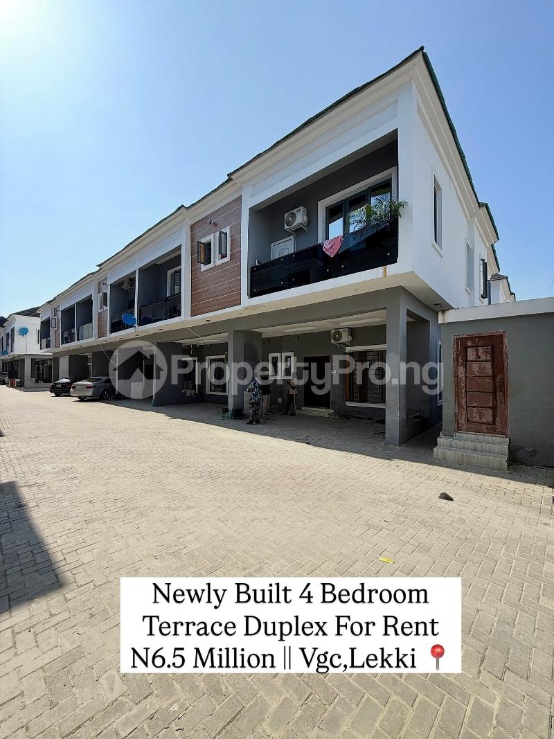 4 bedroom House for rent 4 Bedroom Terrace For Rent VGC Lekki Lagos