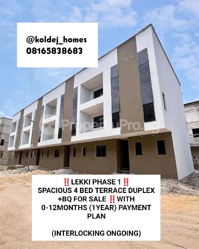 4 bedroom House for sale Lekki Phase 1 Lekki Lagos - 0