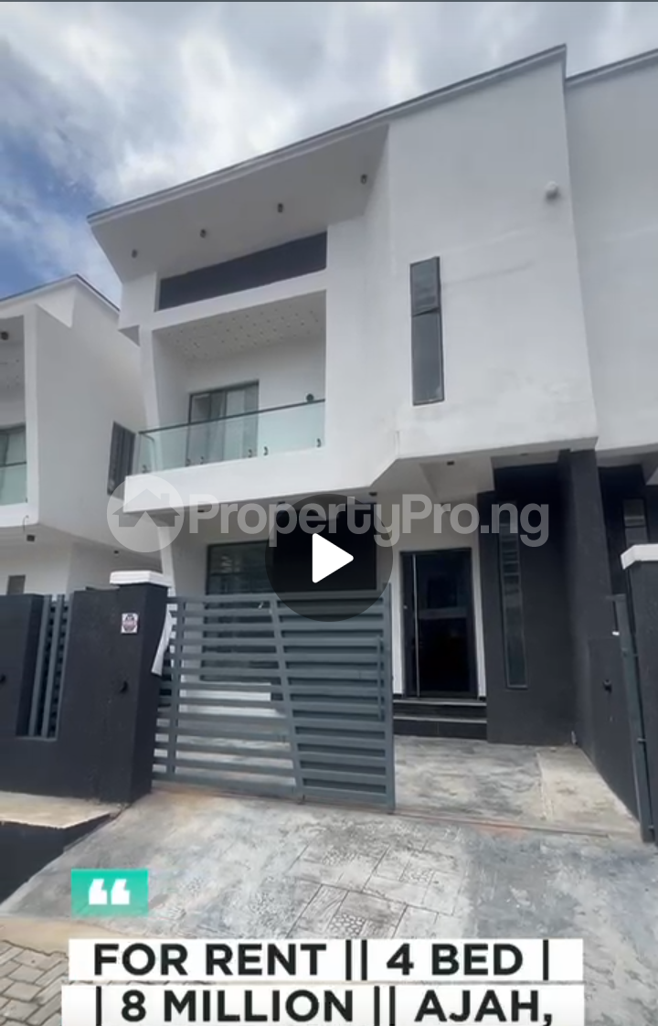 4 bedroom House for rent  Ilaje Ajah Lagos
