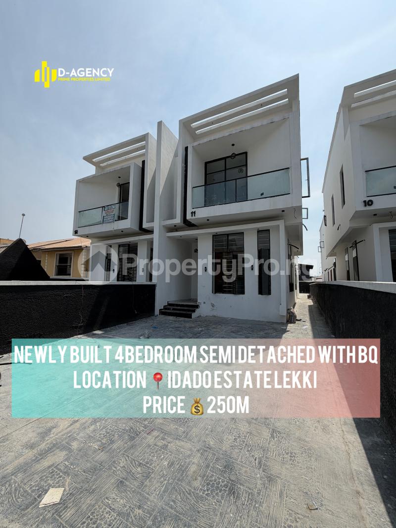 4 bedroom House for sale Idado Lekki Lagos