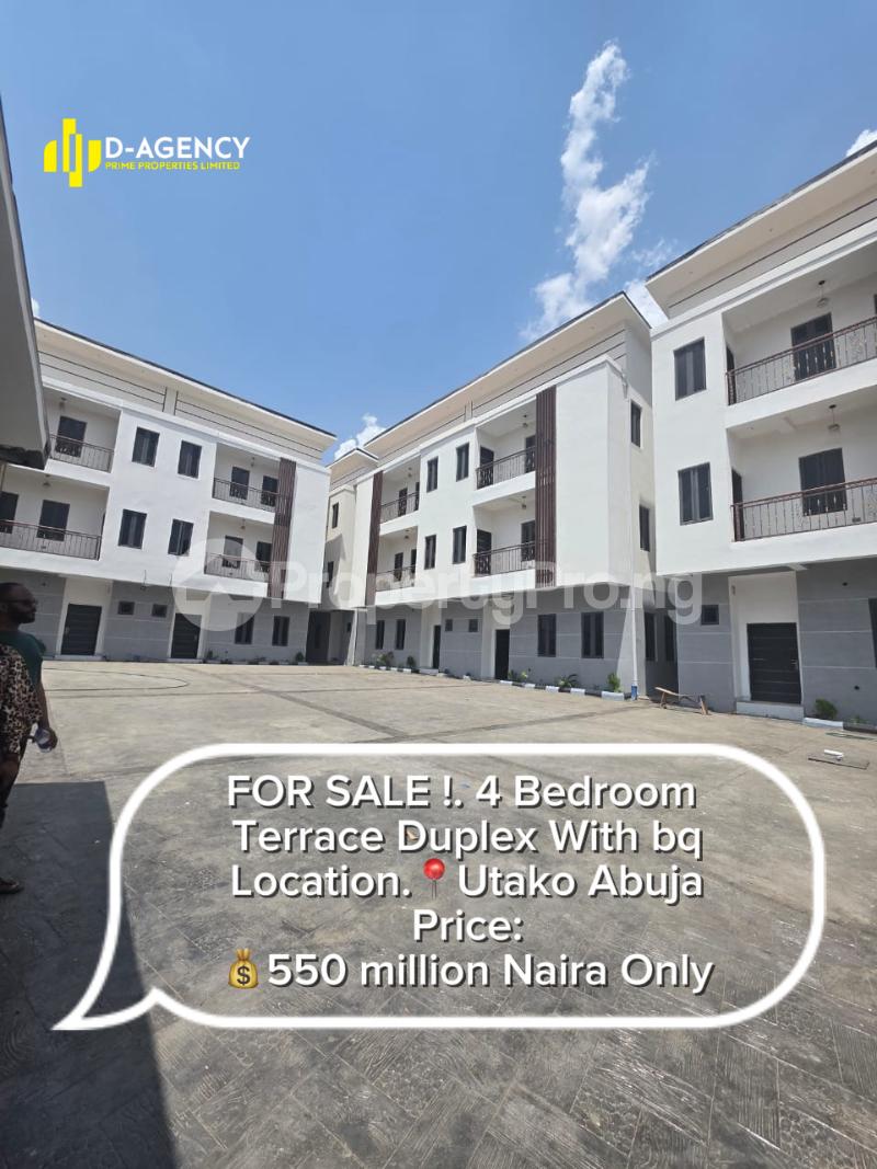4 bedroom House for sale Utako Abuja