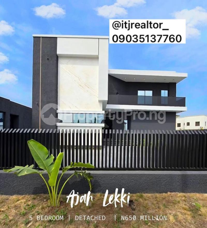 5 bedroom House for sale Ajah Lagos