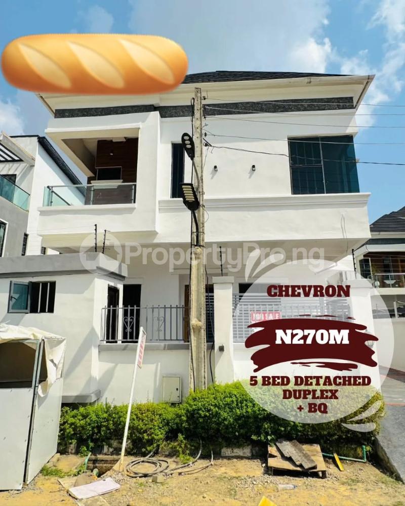 5 bedroom House for sale chevron Lekki Lagos