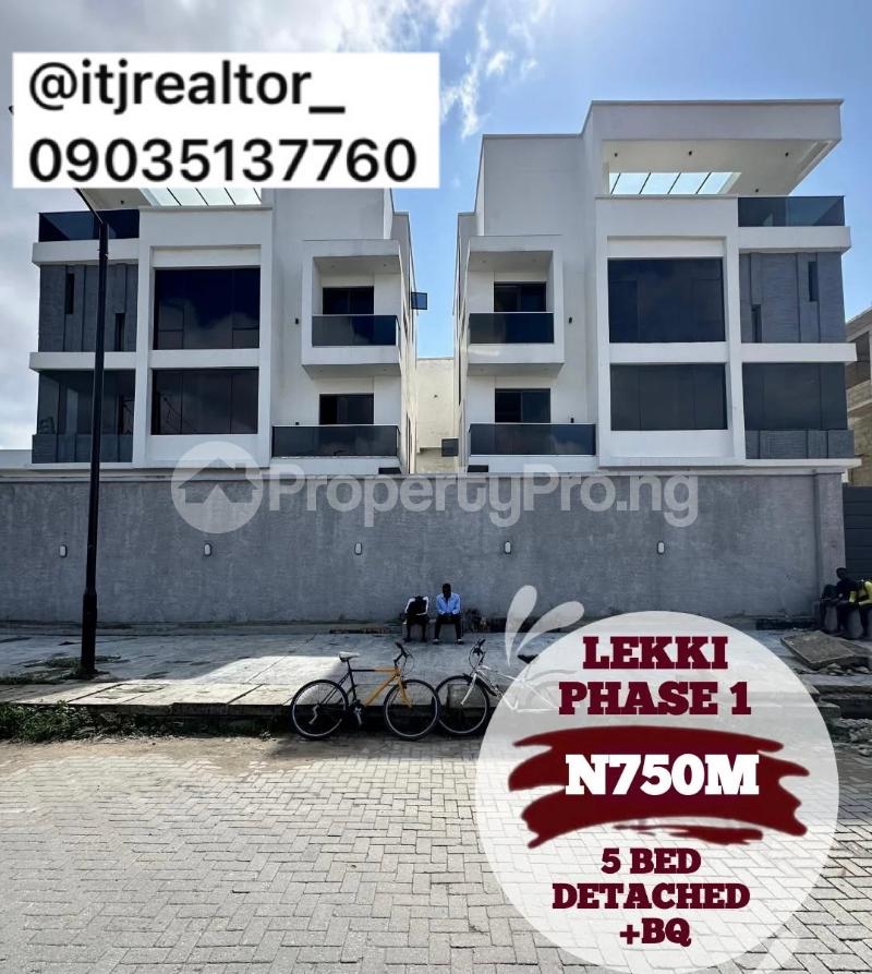 5 bedroom House for sale Lekki Phase 1 Lekki Lagos