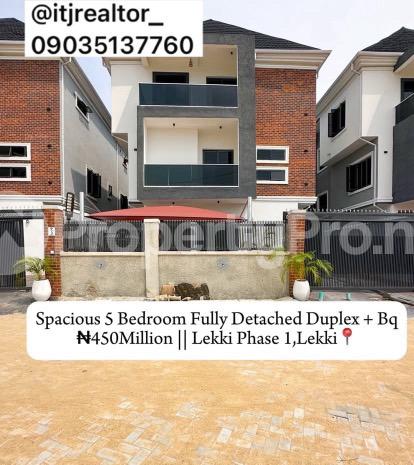 5 bedroom House for sale Lekki Phase 1 Lekki Lagos