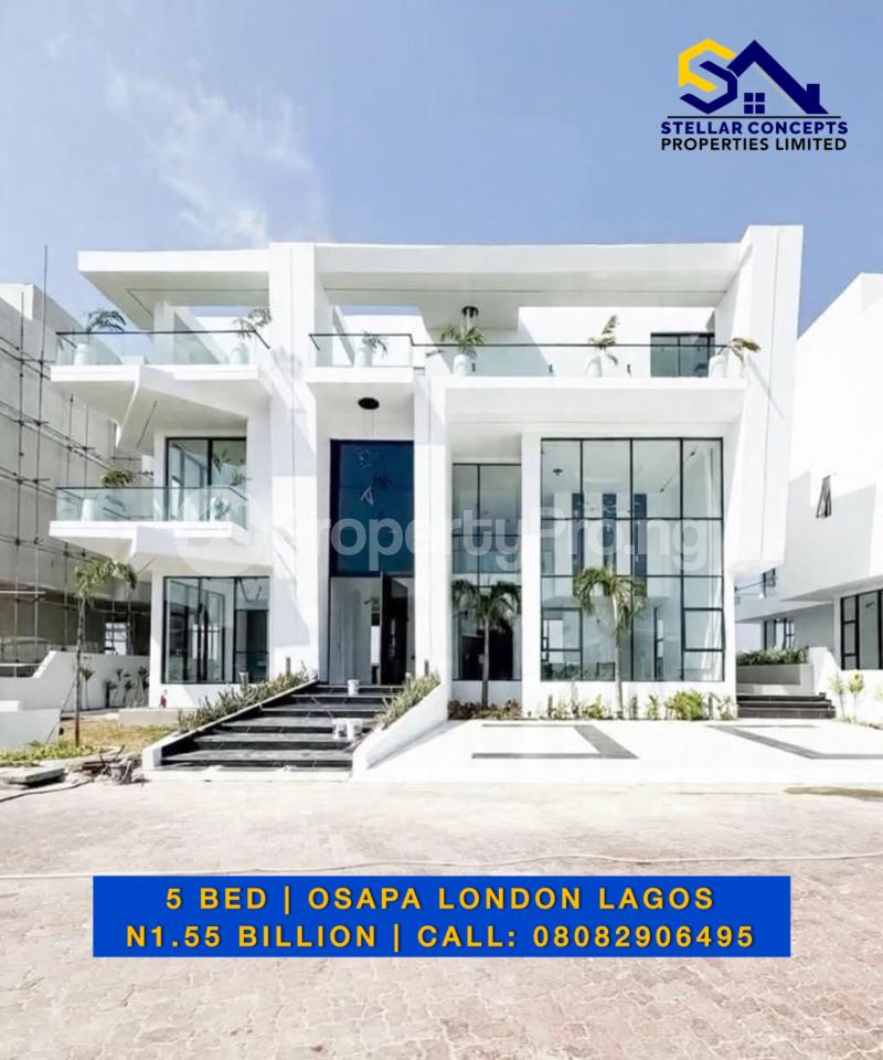 5 bedroom House for sale Agungi Osapa london Lekki Lagos