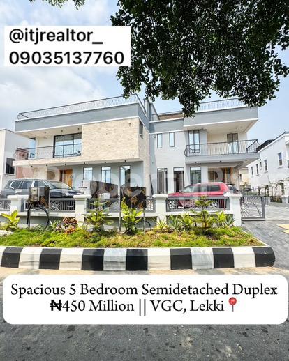 5 bedroom House for sale VGC Lekki Lagos