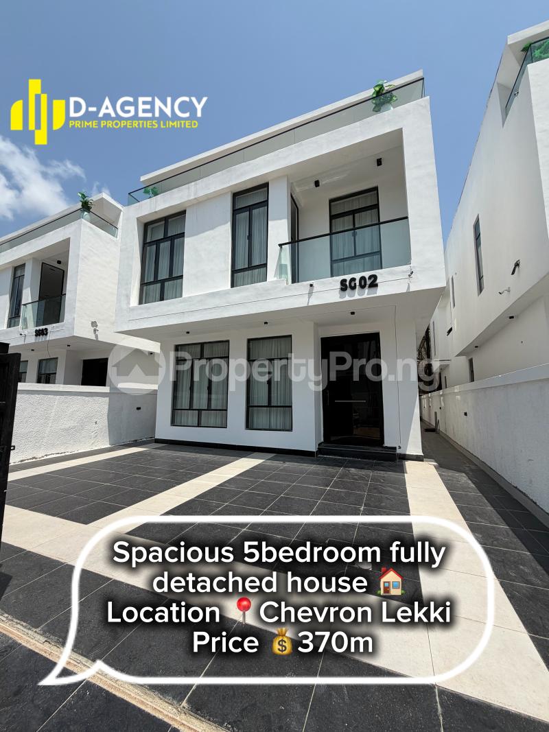 5 bedroom House for sale Chevron Lekki Lagos