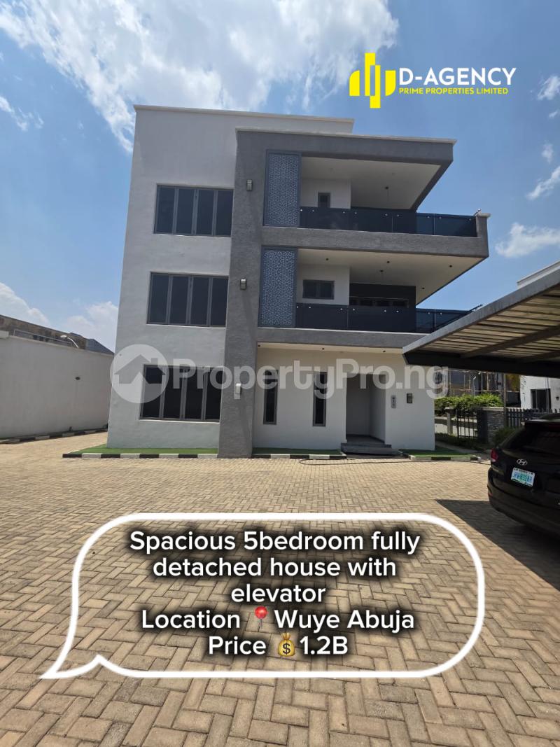 5 bedroom House for sale Wuye Abuja