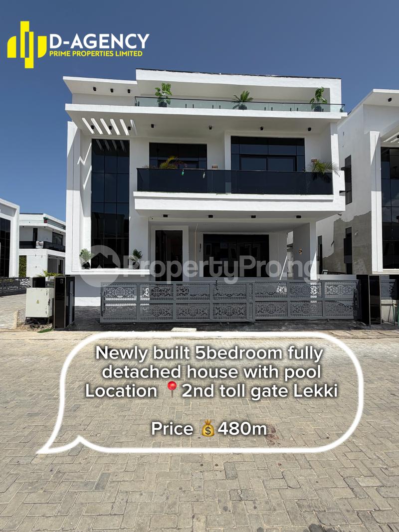 5 bedroom House for sale Lcc Road 2nd Toll Gate Lekki Lagos