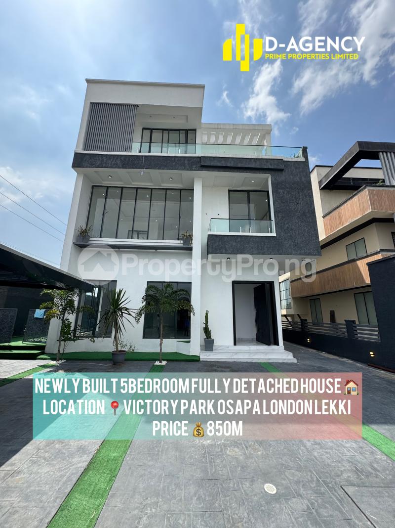 5 bedroom House for sale Osapa london Lekki Lagos