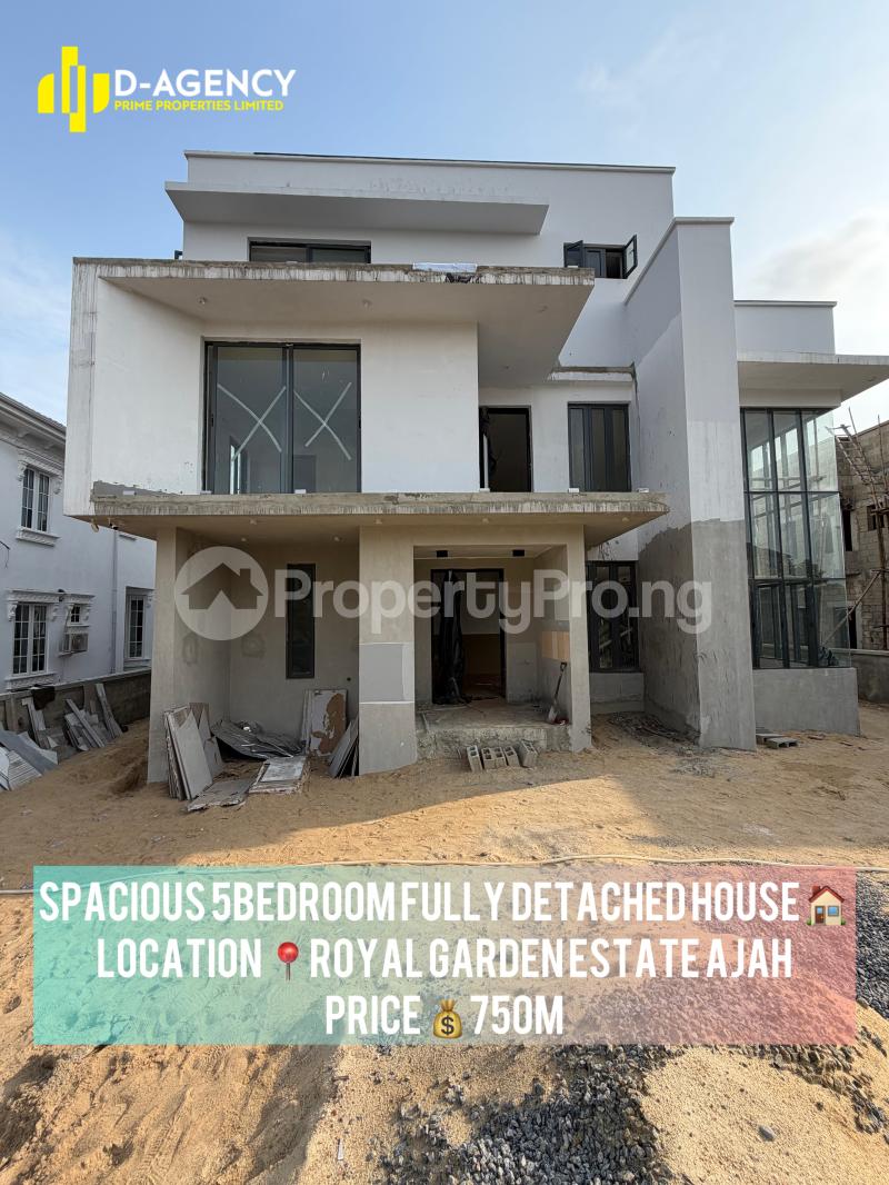 5 bedroom House for sale Royal Garden Estate Ajah Lagos