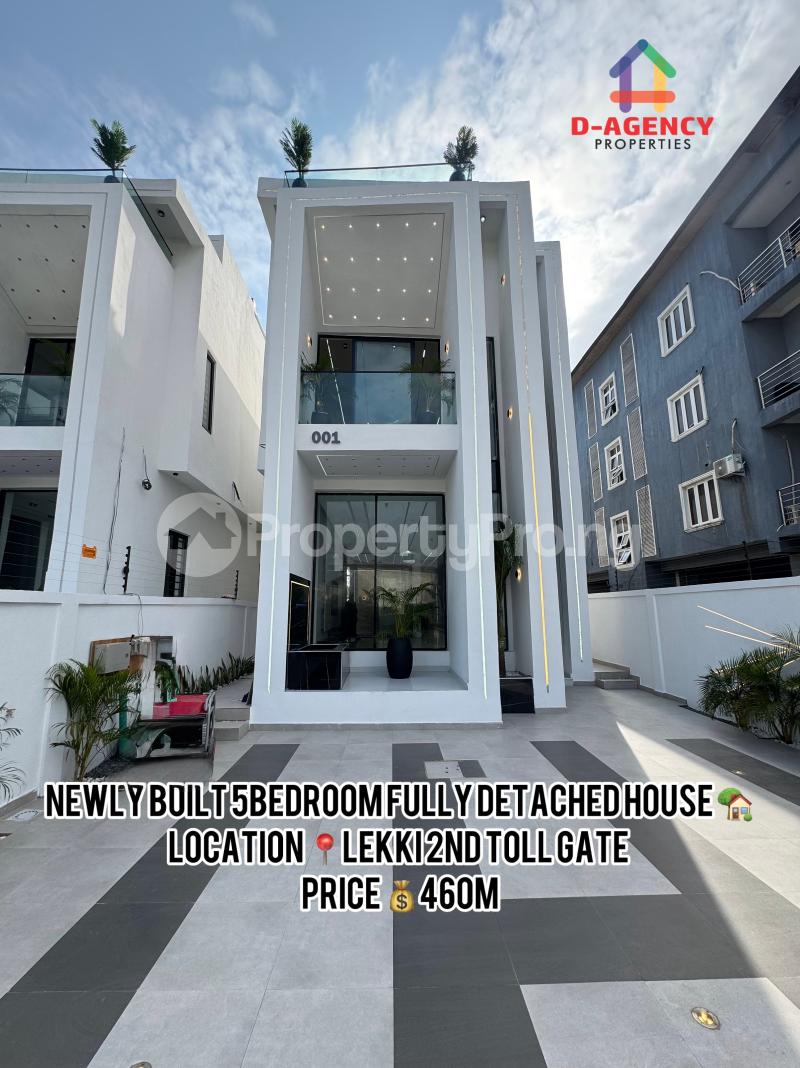 5 bedroom House for sale Lekki 2nd Toll Gate, chevron Lekki Lagos