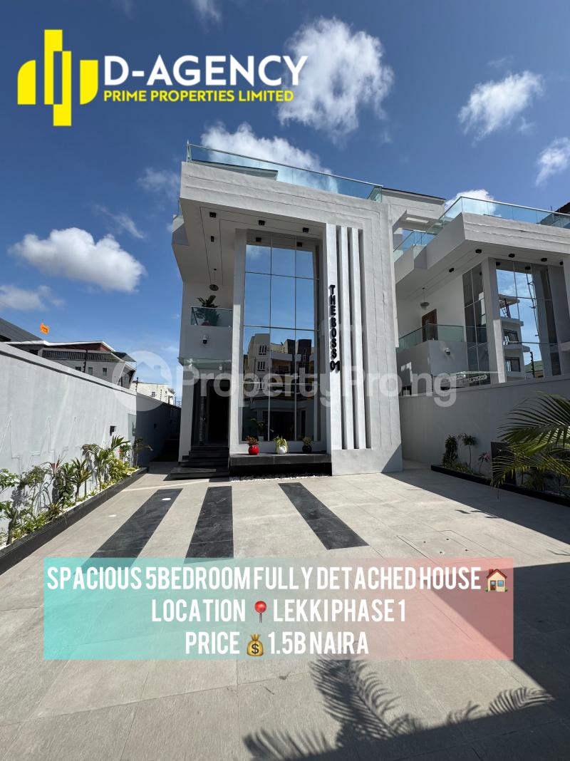 5 bedroom House for sale Lekki Phase 1 Lekki Lagos - 0