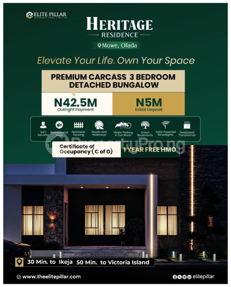 3 bedroom House for sale Sagamu Ogun