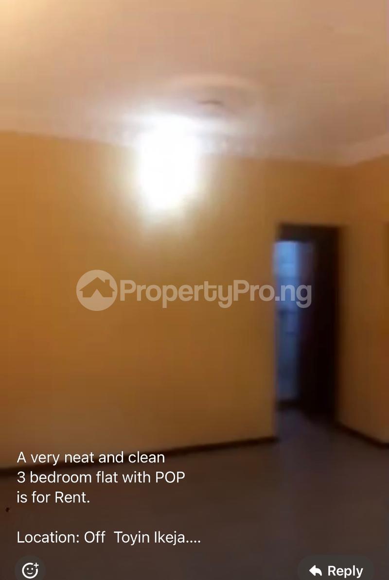 3 bedroom Flat / Apartment for rent Off Toyin Street Toyin street Ikeja Lagos