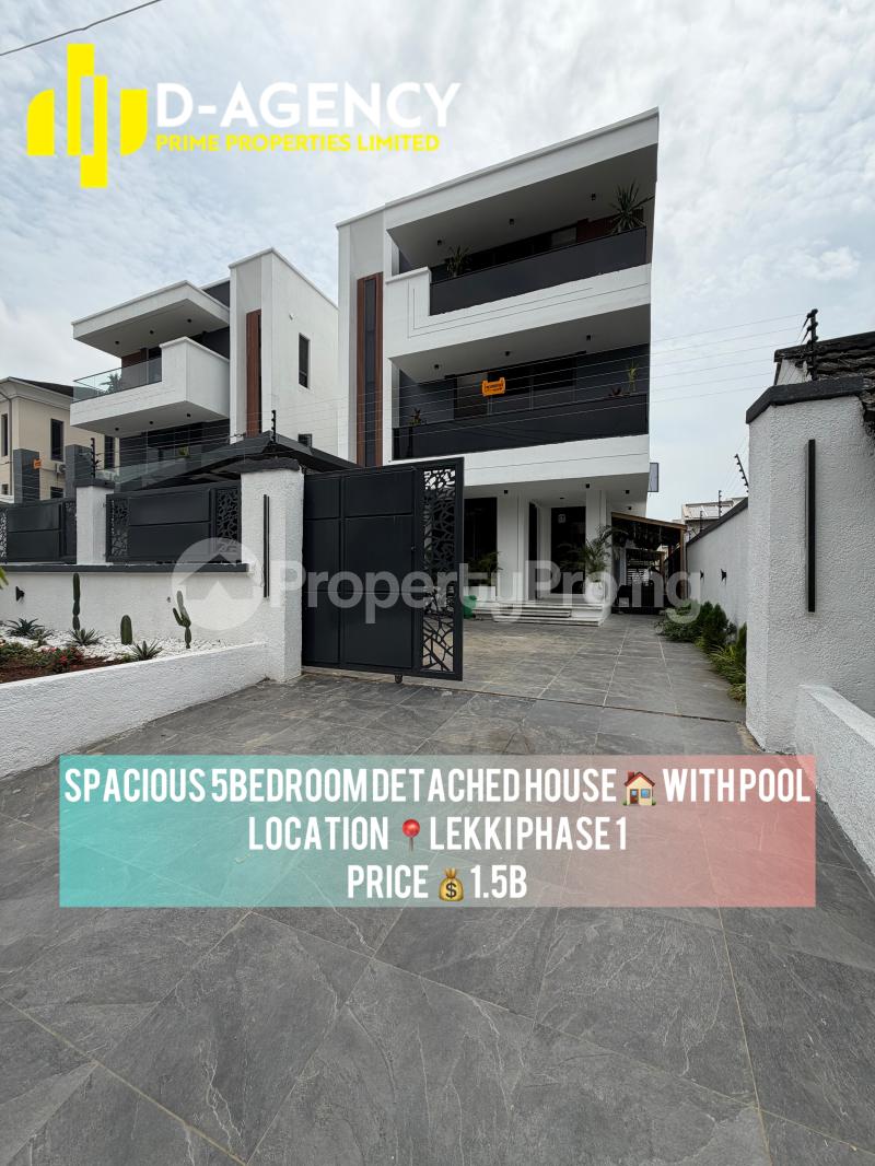 5 bedroom House for sale Lekki Phase 1 Lekki Lagos