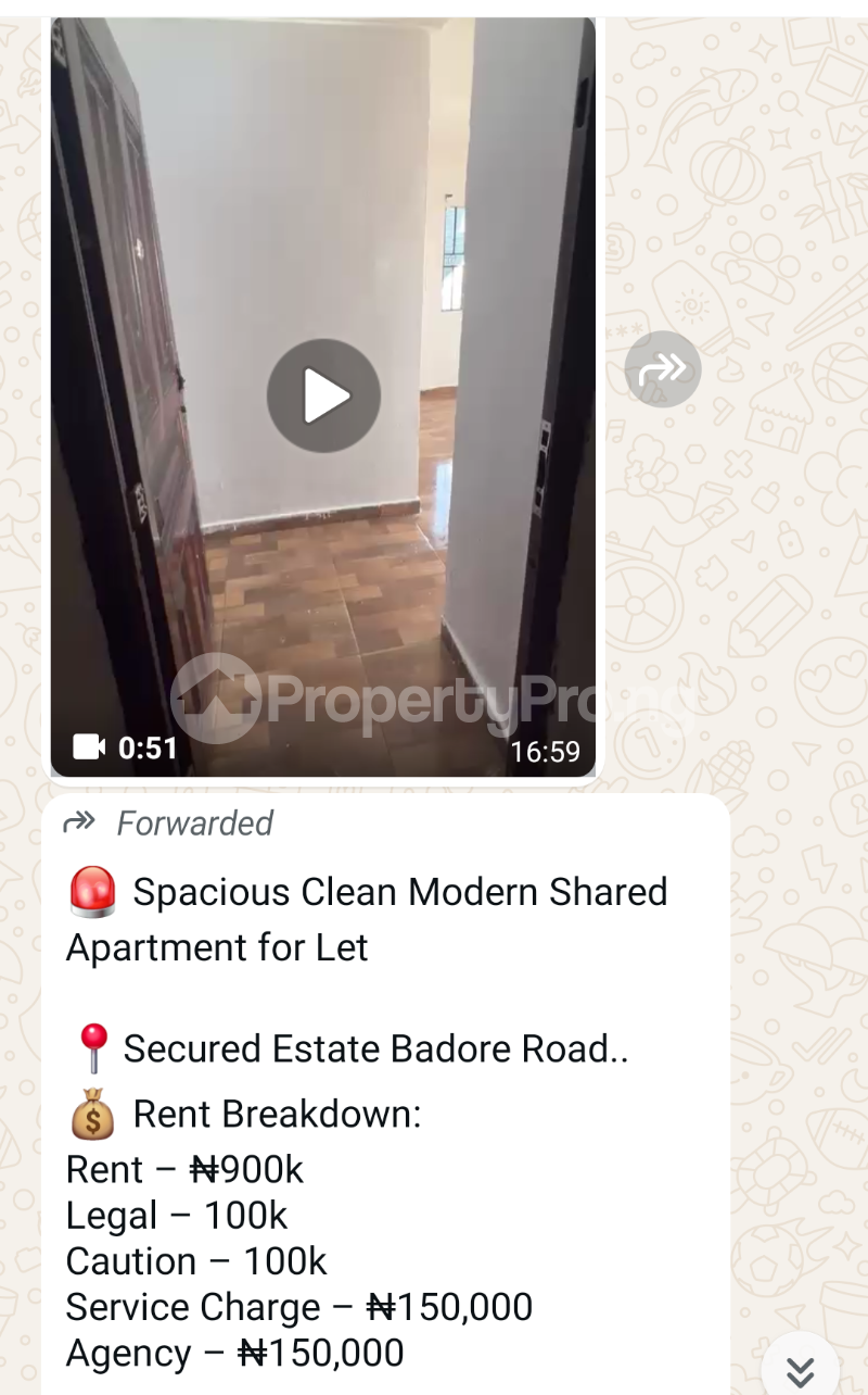 1 bedroom Flat / Apartment for rent Rockstone Estate Badore Ajah Lagos