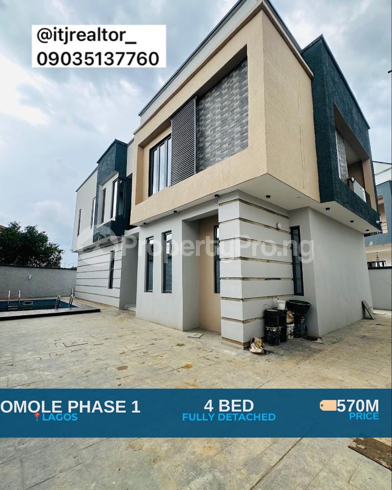4 bedroom House for sale Omole Phase 1 Ikeja Lagos