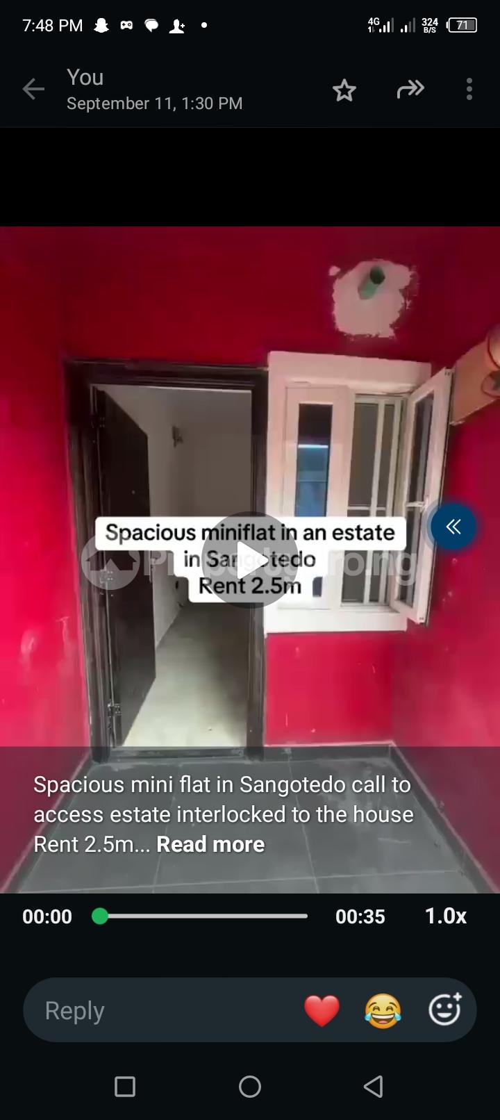 Flat / Apartment for rent Sangotedo Ajah Lagos