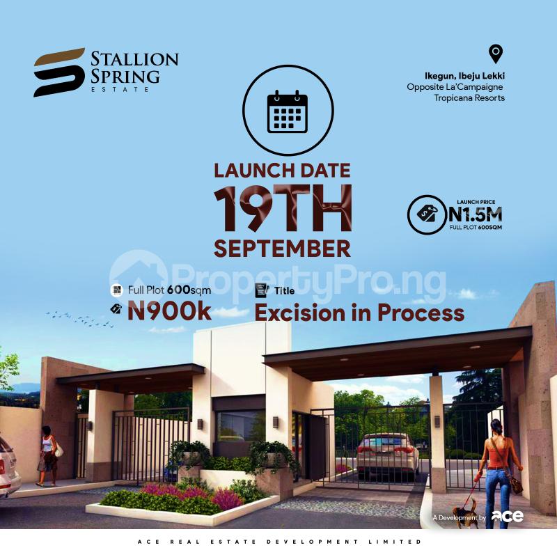 Land for sale   Ikegun Ibeju-Lekki Lagos