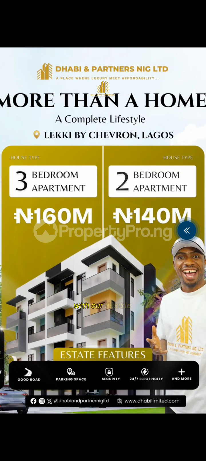 2 bedroom House for sale Chevron Alternative Route Lekki Lagos