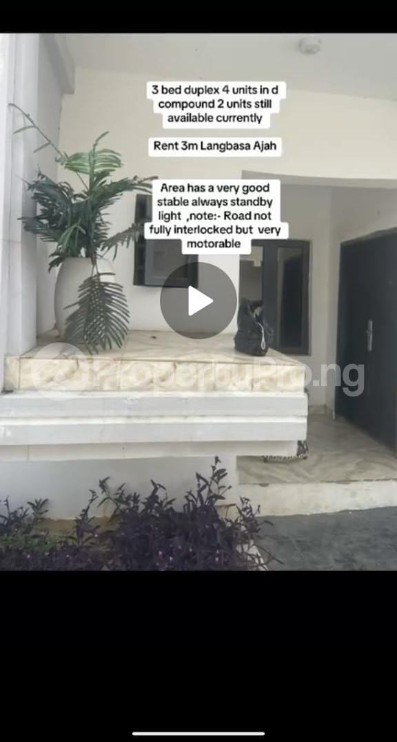 House for rent Langbasa Ado Road Ajah Lagos