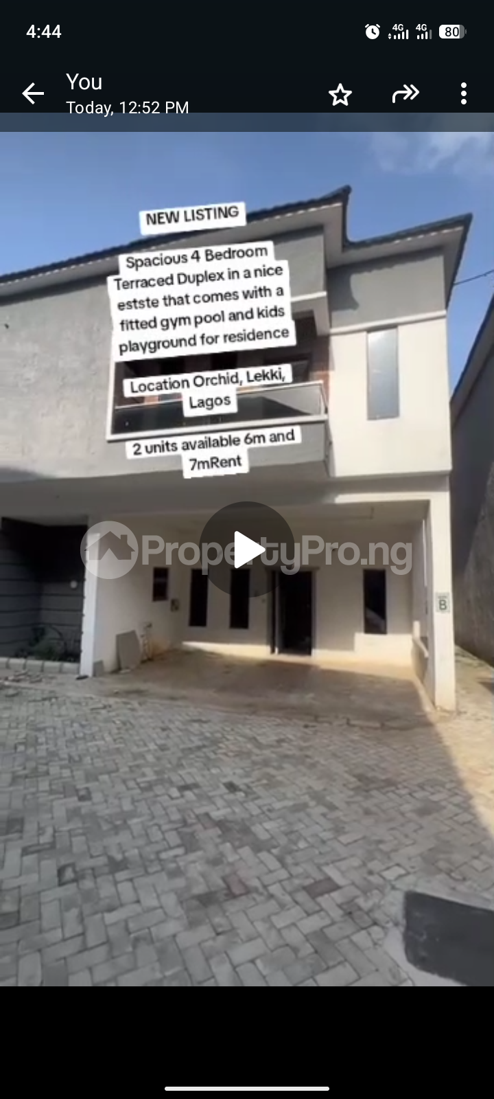 House for rent Orchid Road Lekki Lagos Orchid Lekki Lagos