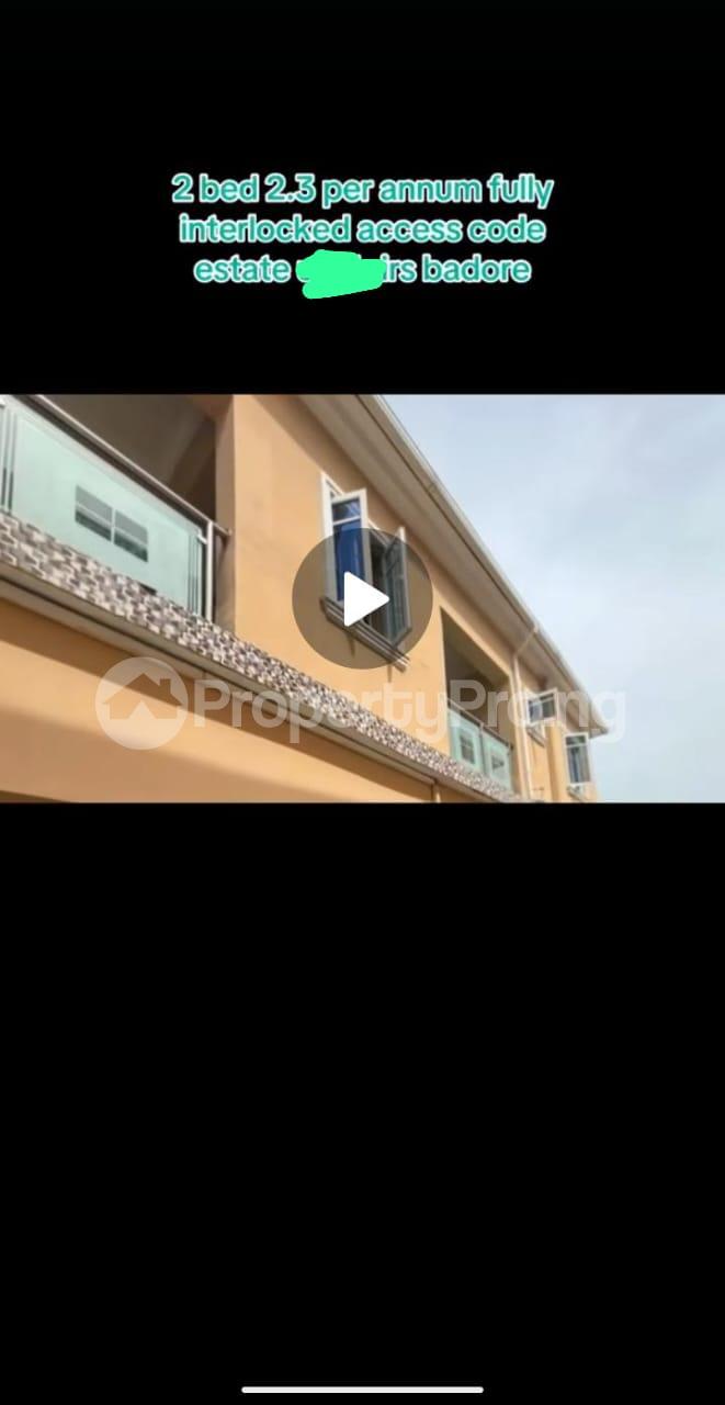 Flat / Apartment for rent Anu Crescent Call Code To Access Estates Badore Ajah Lagos Badore Ajah Lagos