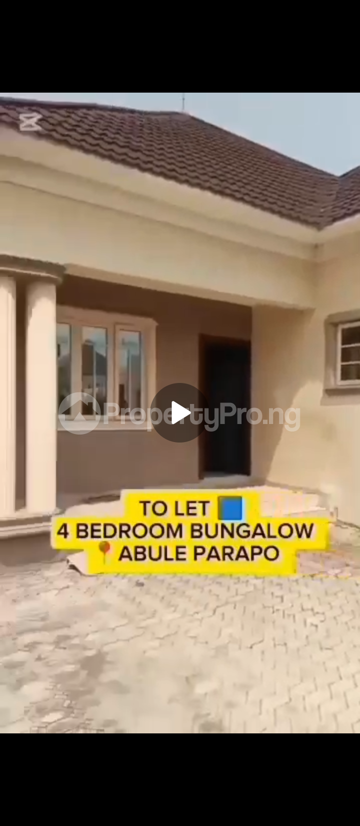 4 bedroom House for rent Abule Parapo Awoyaya Ajah Lagos
