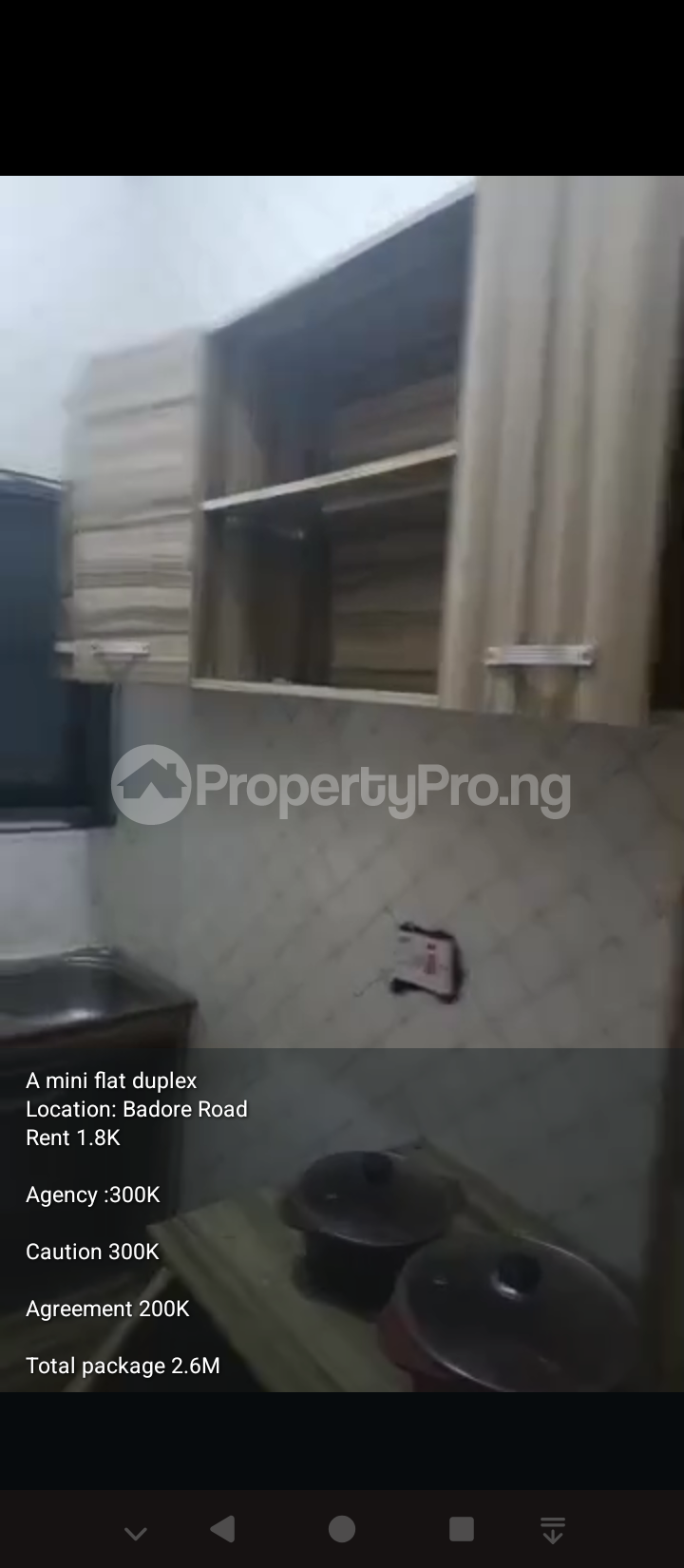 1 bedroom House for rent In An Estate Badore Ajah Lagos - 0