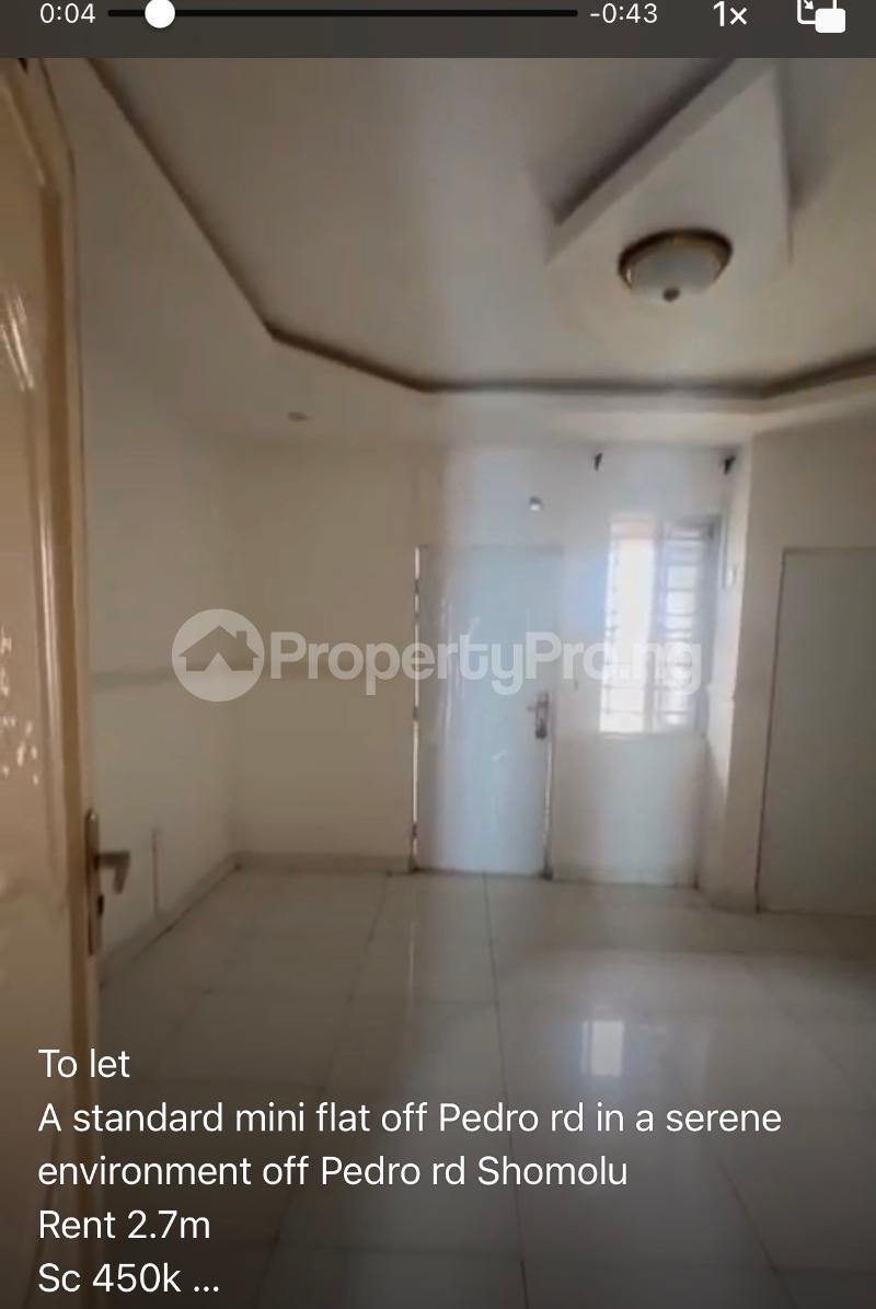 1 bedroom Flat / Apartment for rent Pedro Road Shomolu Shomolu Lagos