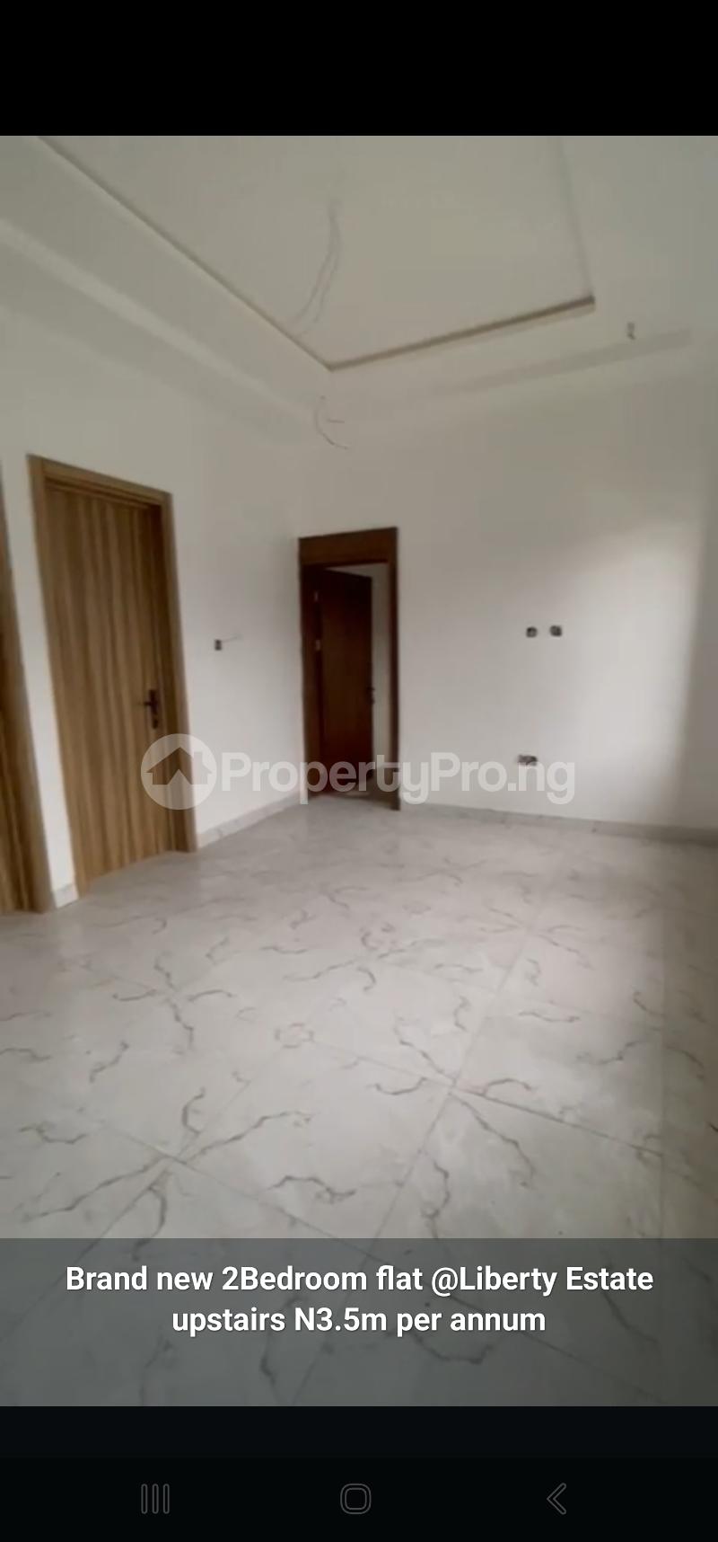 2 bedroom House for rent Liberty Estate Ago palace Okota Lagos