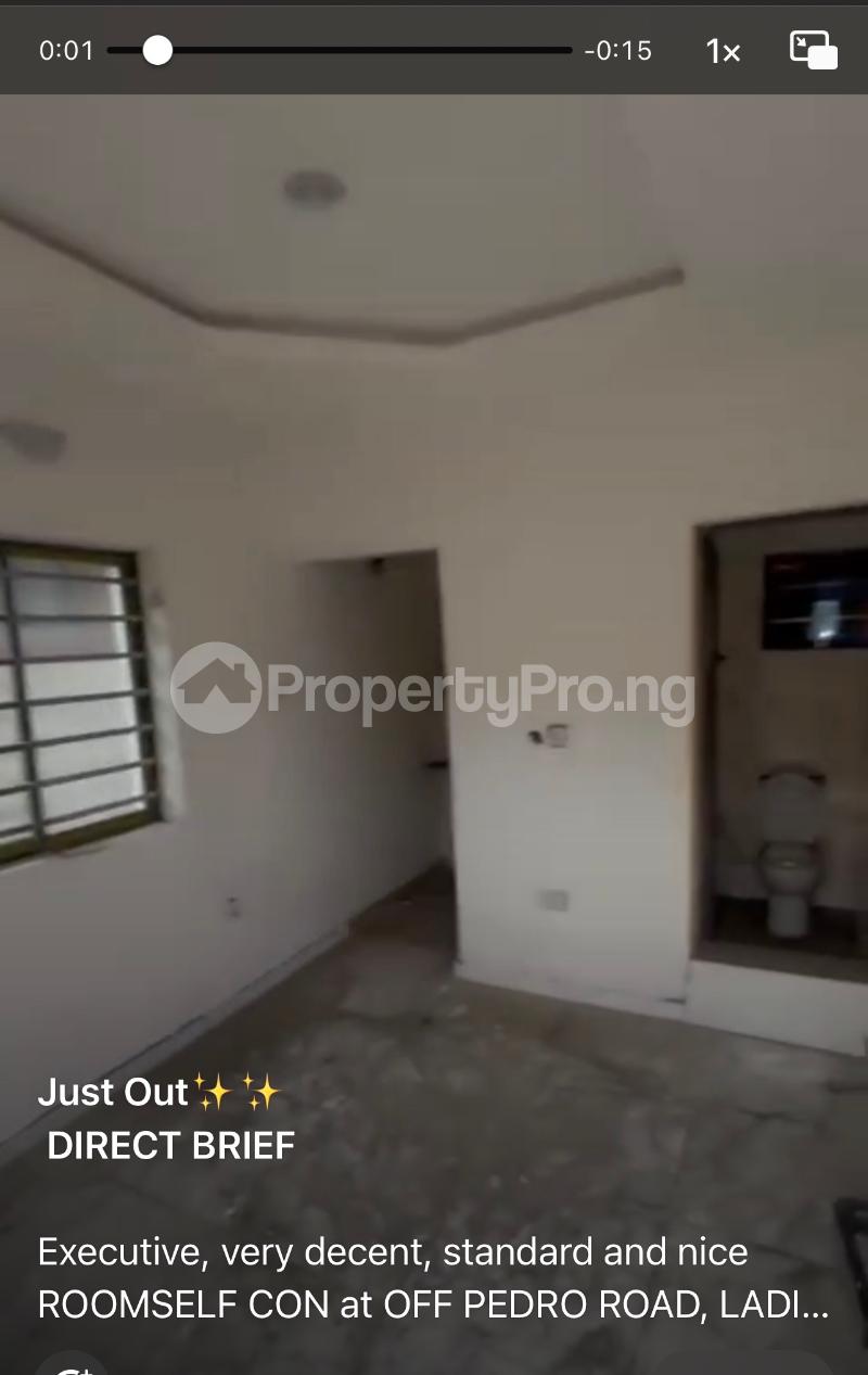 1 bedroom Flat / Apartment for rent Off Pedro Ladilak Shomolu Shomolu Lagos