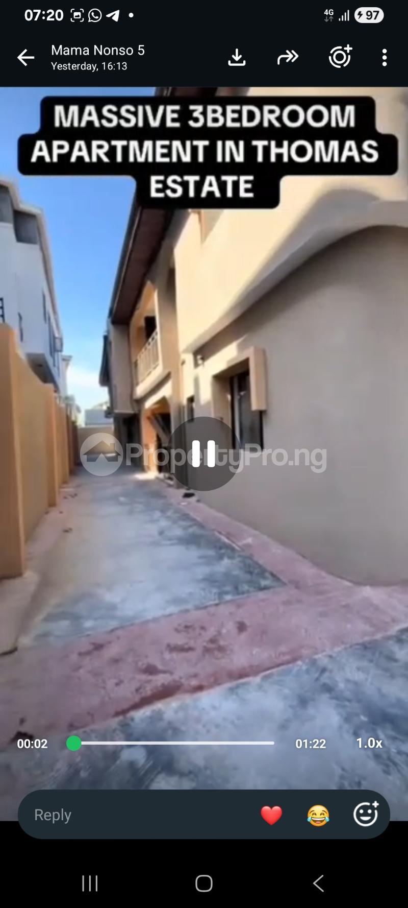 3 bedroom Flat / Apartment for rent Thomas estate Ajah Lagos
