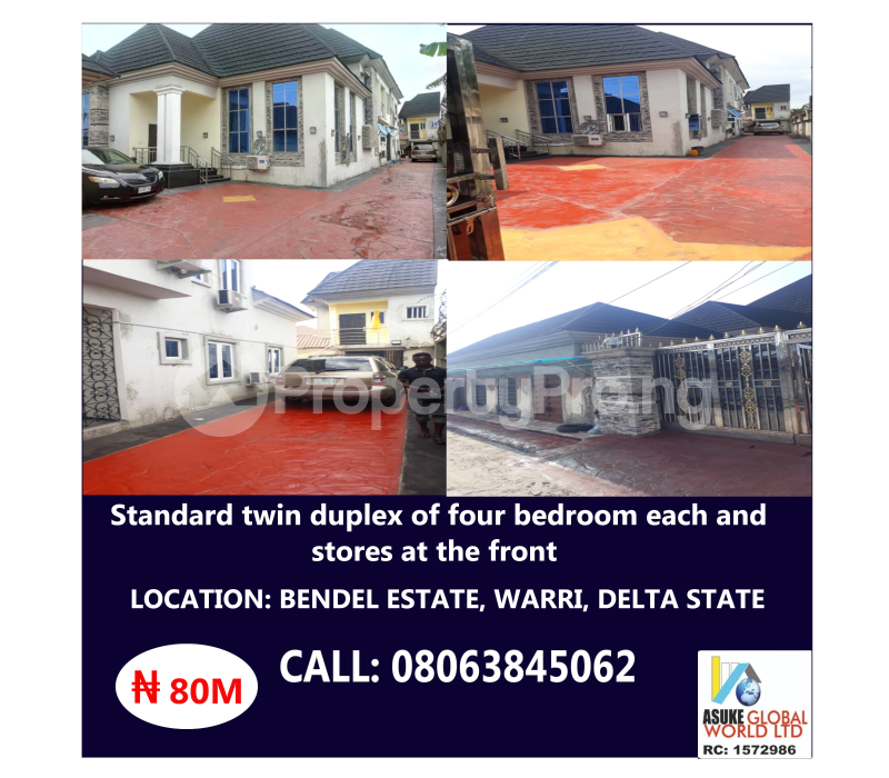 House for sale Bendel estate, Warri, Delta State Warri Delta (PID