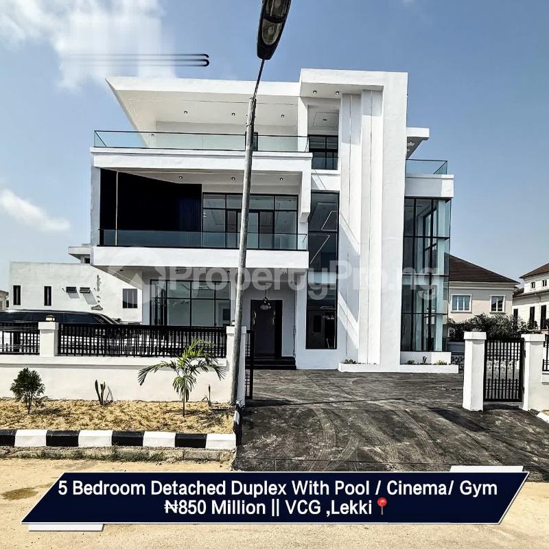 5 bedroom House for sale VGC Lekki Lagos