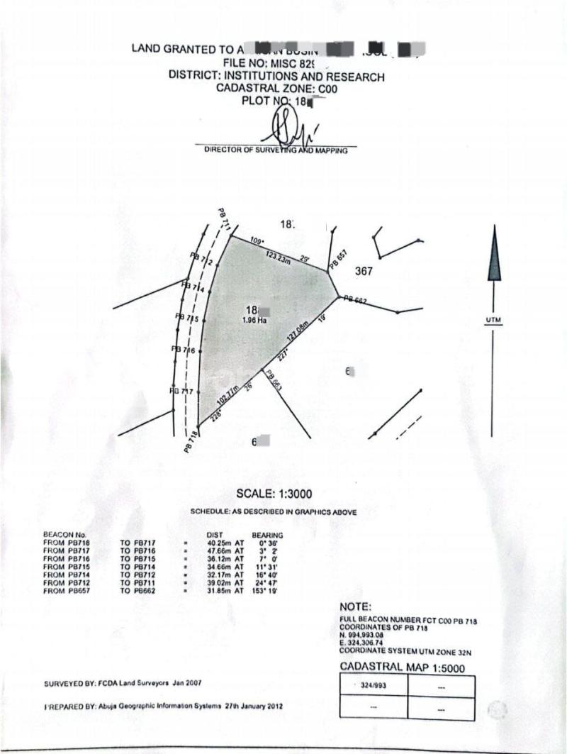 Land for sale Very Close To Shoprite Tarred Road On Airport Road Phase 4 Abuja