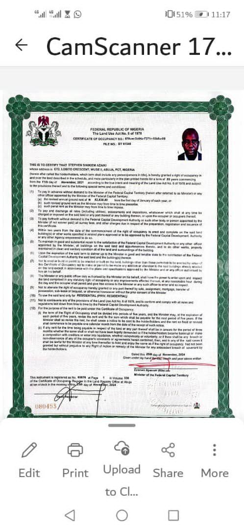 Land for sale Maitama 2 Maitama Abuja