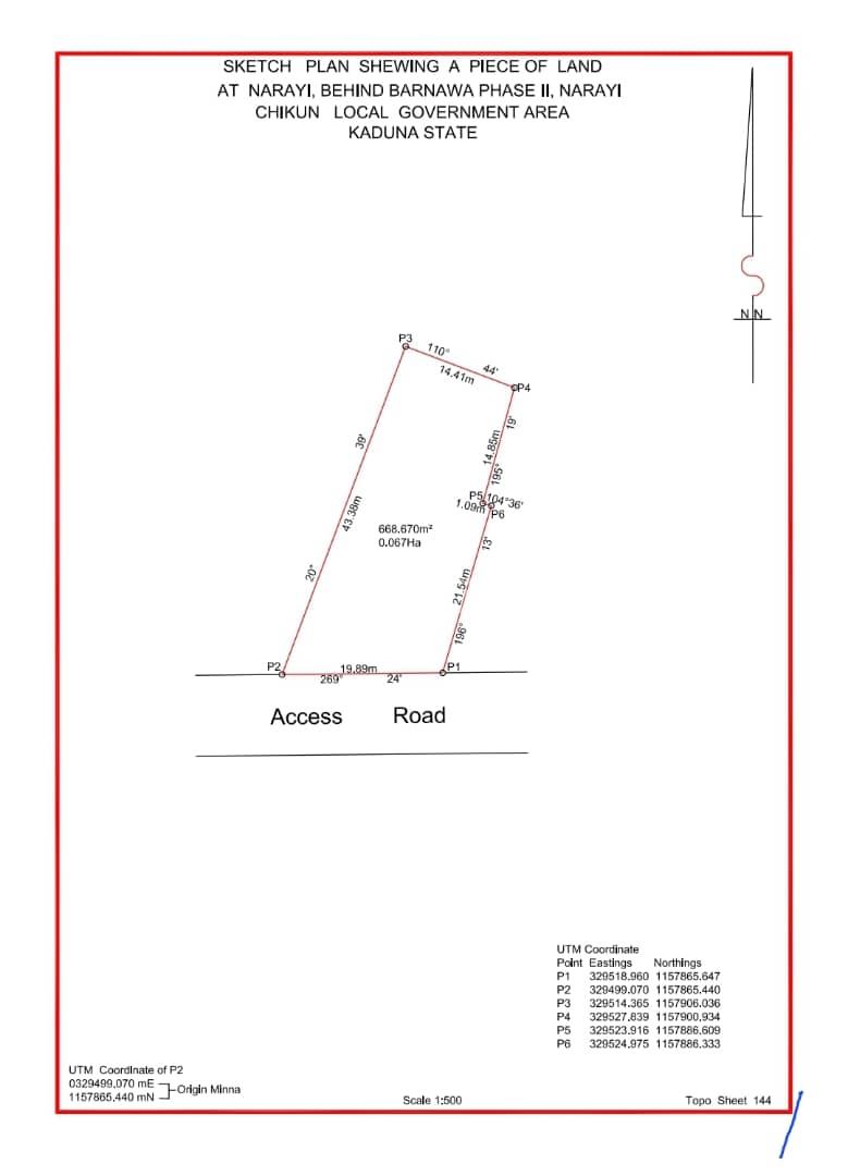 Land for sale Around Chori Road Barnawa Phase 2, Kaduna South Kaduna - 0