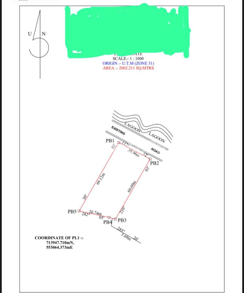 Land for sale Facing Lagoon Lekki Phase 1 Lekki Lagos