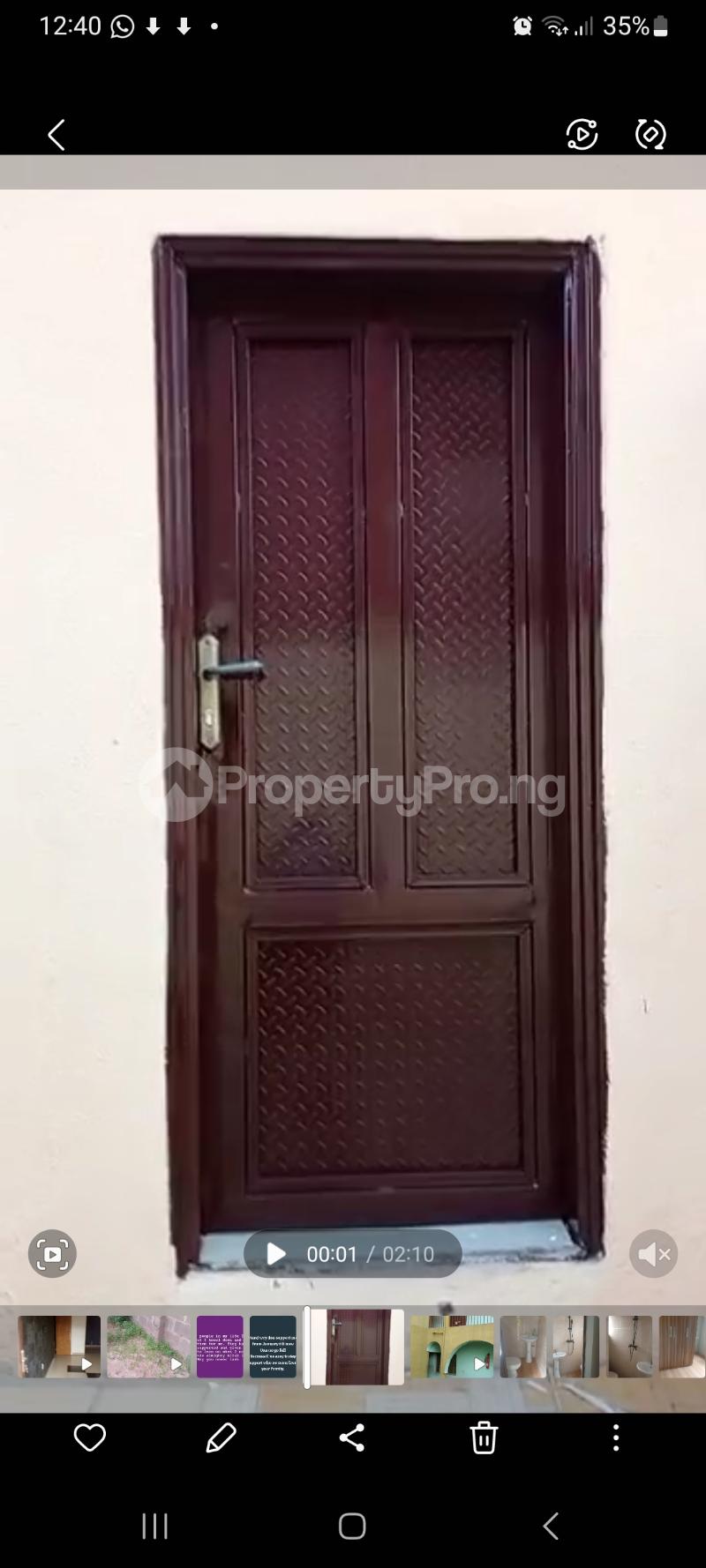 1 bedroom Flat / Apartment for rent Off Ogunusi Street Omole phase 1 Ojodu Lagos - 0