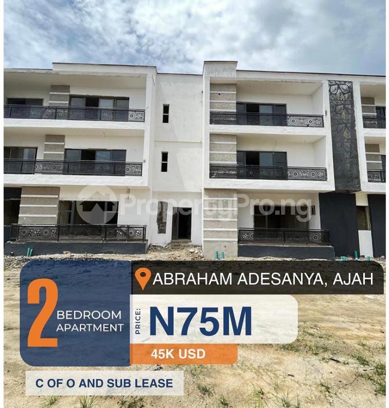 2 bedroom House for sale Abraham adesanya estate Ajah Lagos - 0