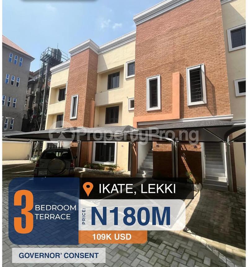 3 bedroom House for sale Ikate Lekki Lagos