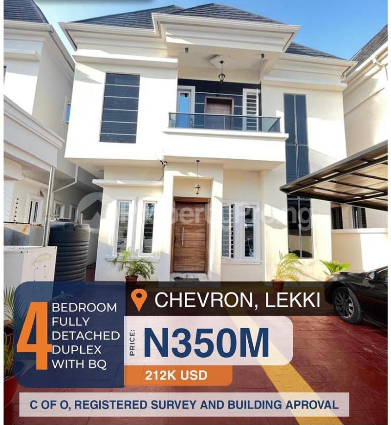 4 bedroom House for sale chevron Lekki Lagos