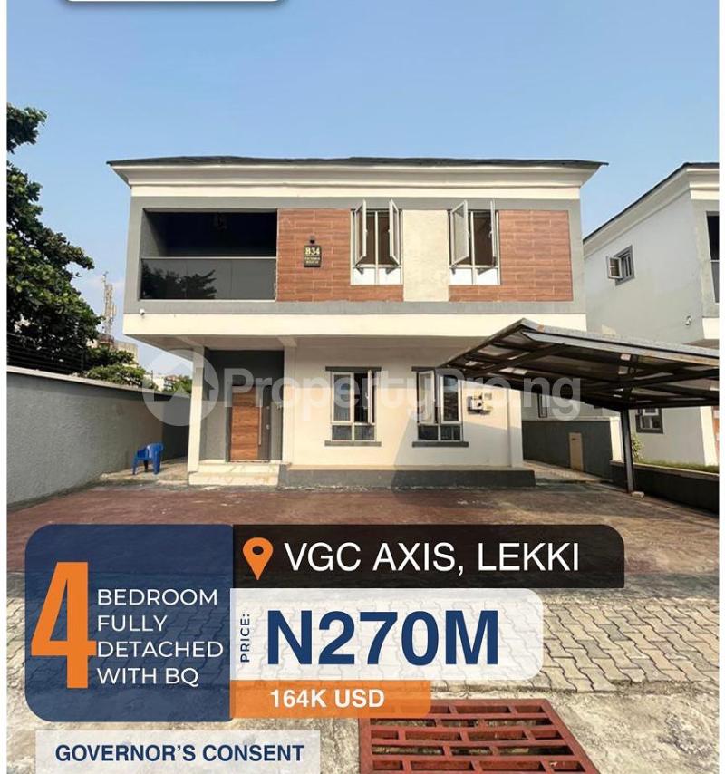 4 bedroom House for sale VGC Lekki Lagos