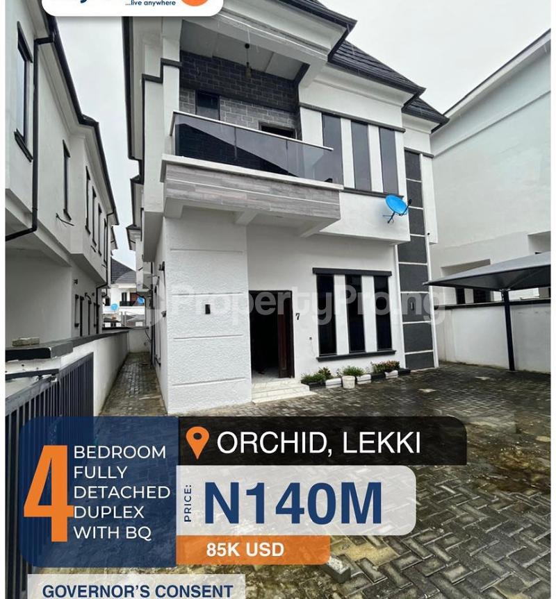 4 bedroom House for sale orchid Lekki Lagos