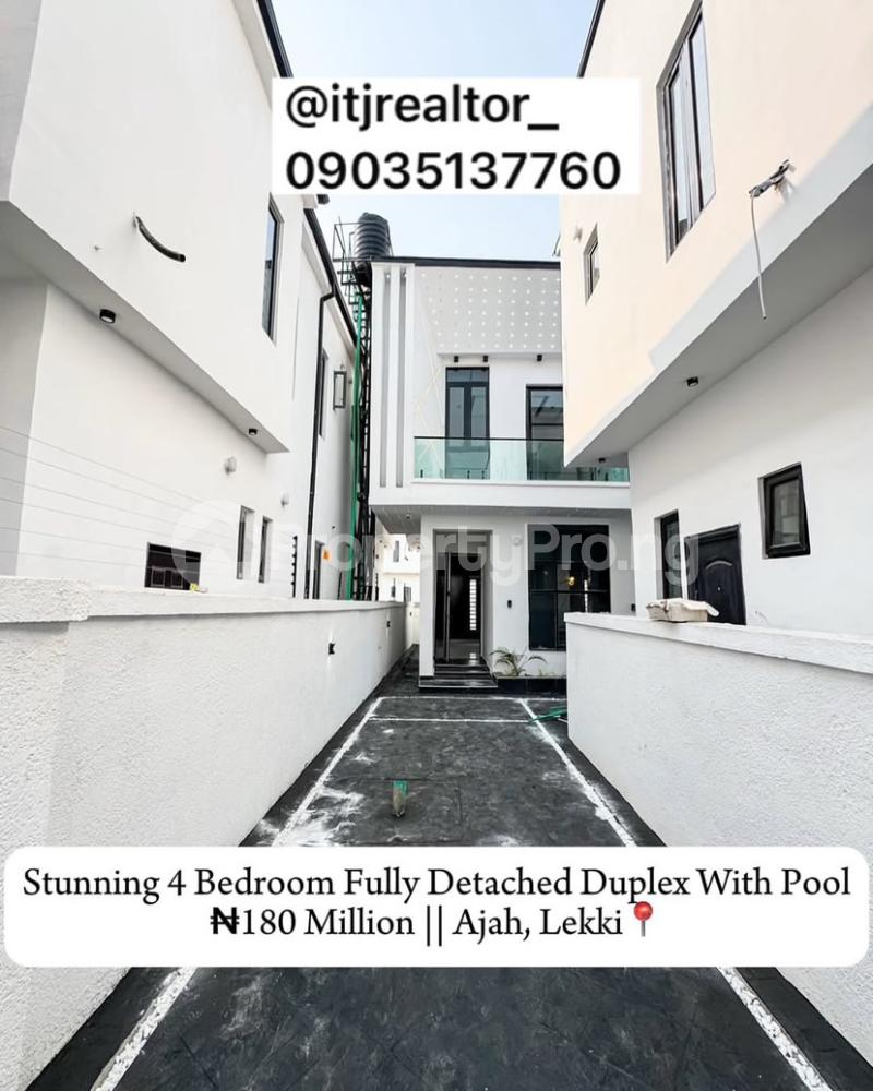 4 bedroom House for sale Ajah Lagos