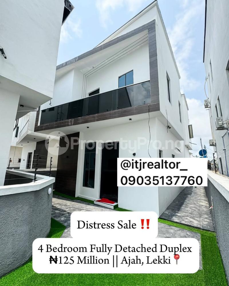 4 bedroom House for sale Ajah Lagos