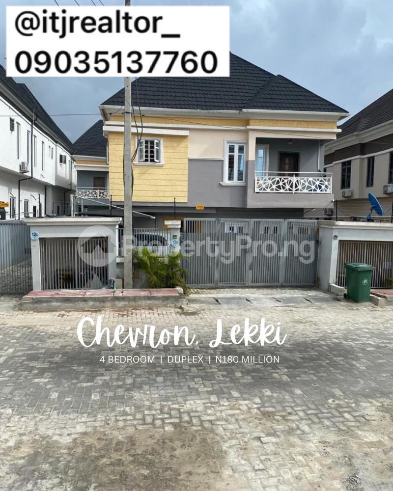 4 bedroom House for sale chevron Lekki Lagos